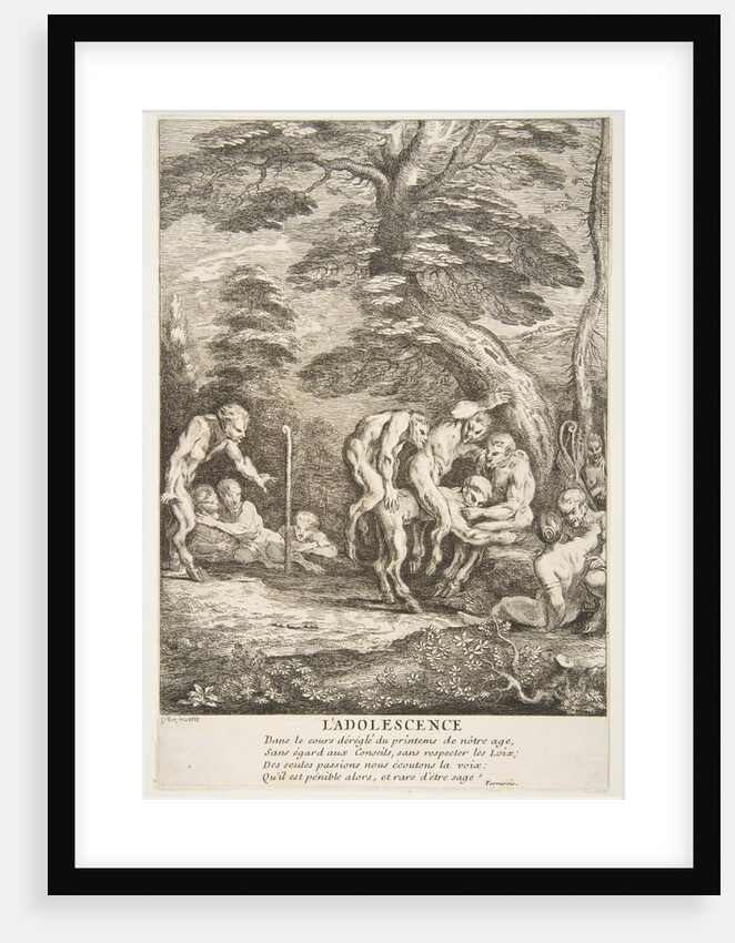 Youth by Claude Gillot/Jean Audran
