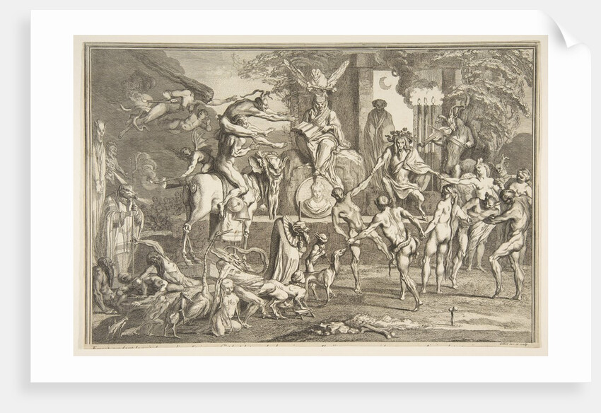 Errant pendant la nuit… by Claude Gillot