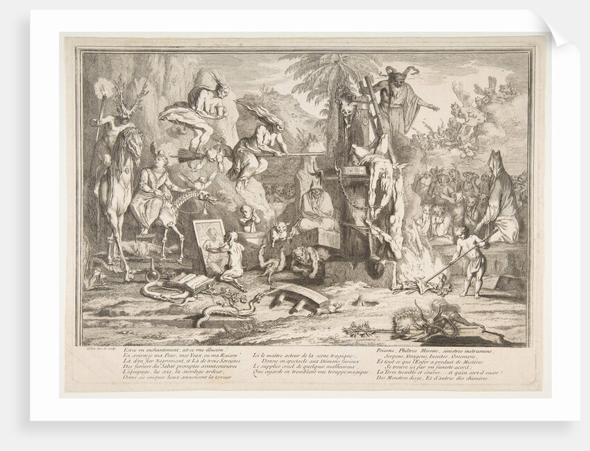 Est-ce un enchantment… by Claude Gillot