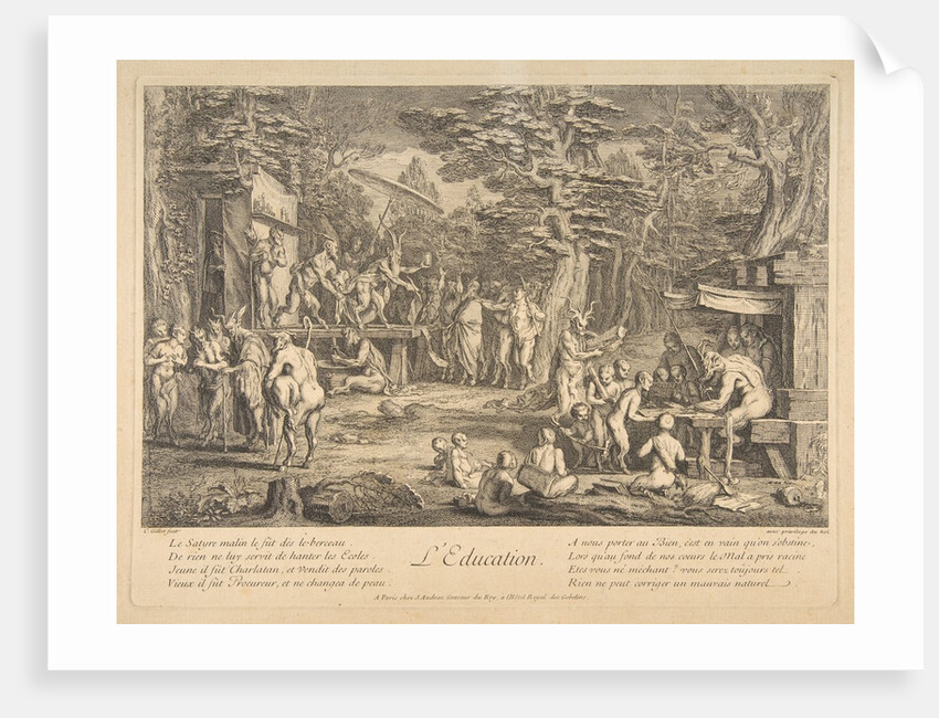 Education by Claude Gillot