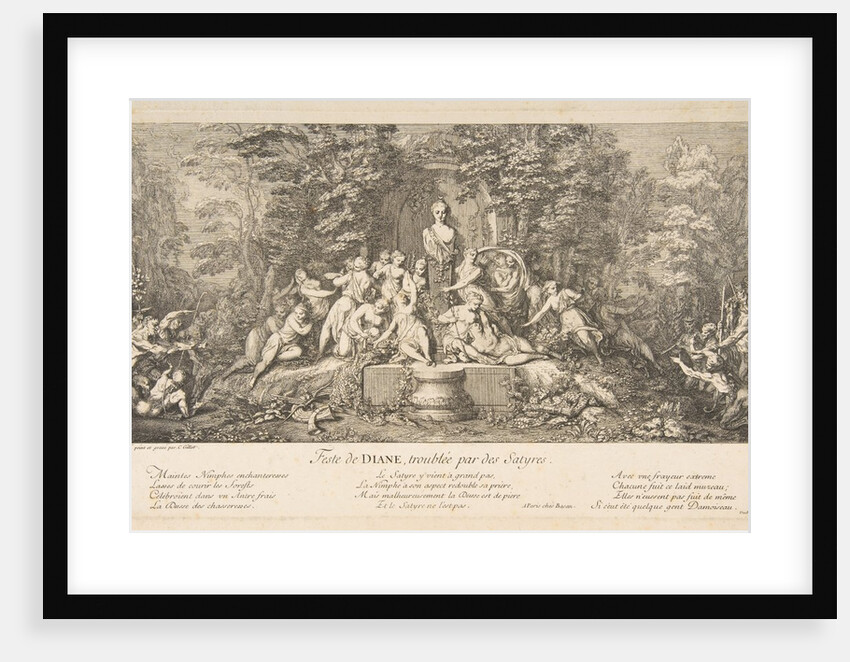 Feast of Diana by Claude Gillot