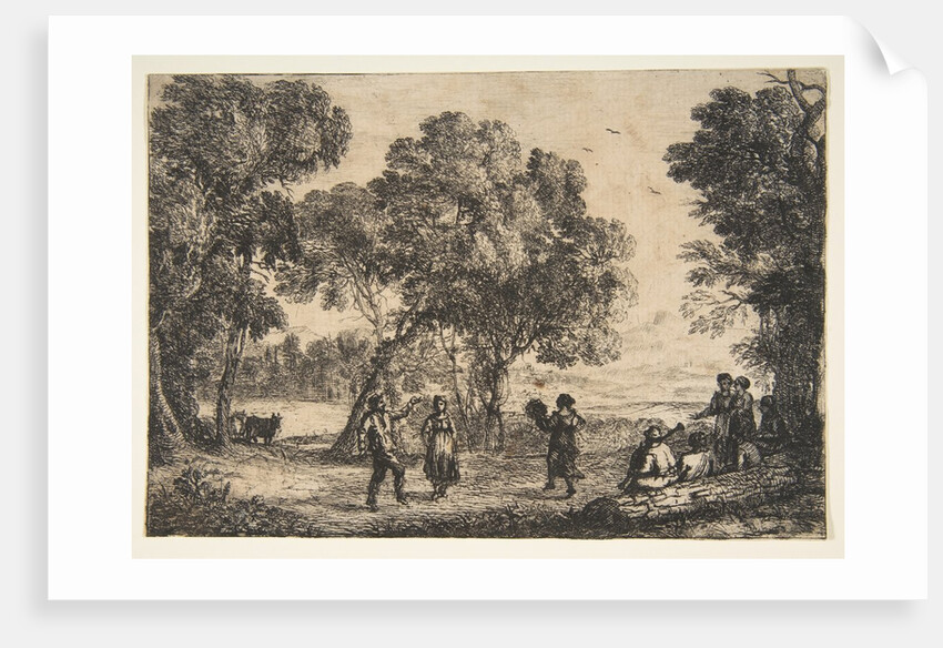The Country Dance, ca. 1637 by Claude Lorrain