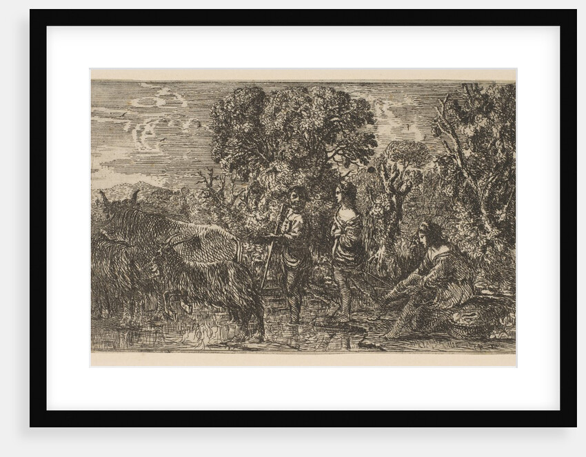 The Ford, 1634 by Claude Lorrain