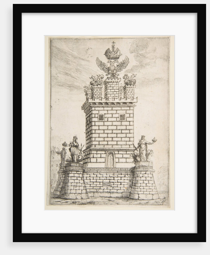 The Square Tower, 1637 by Claude Lorrain