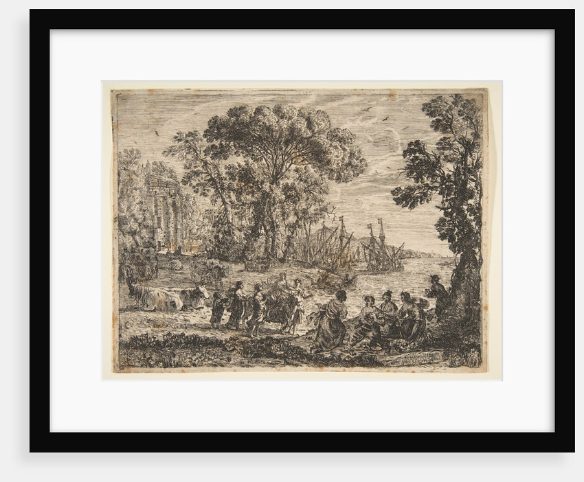 The Rape of Europa, 1634 by Claude Lorrain
