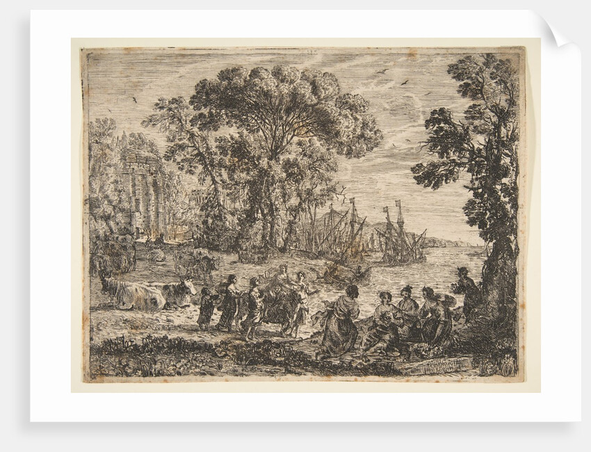 The Rape of Europa, 1634 by Claude Lorrain