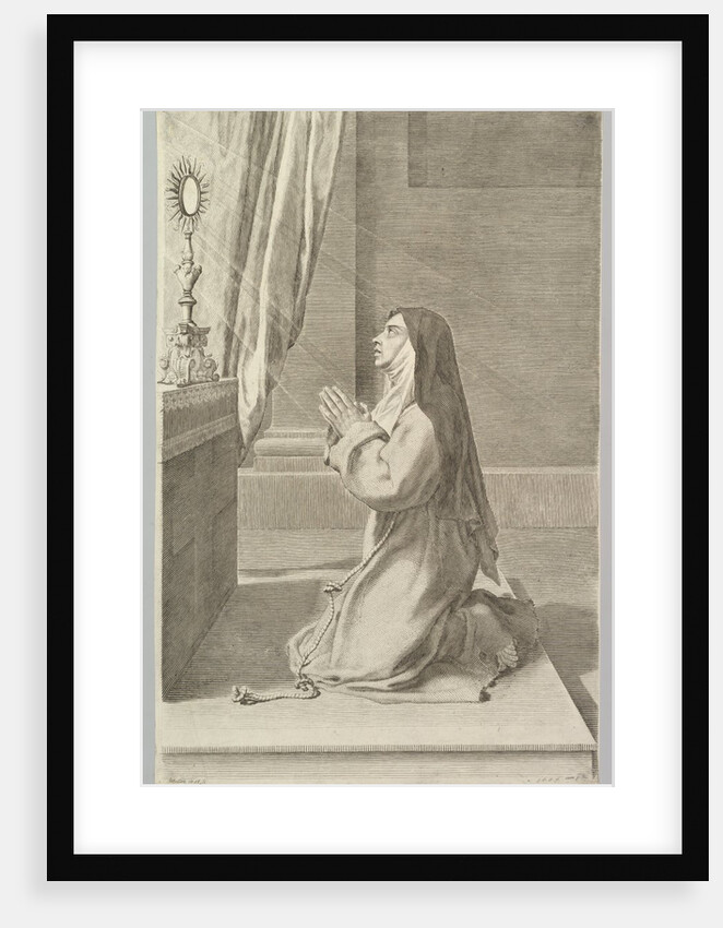 St. Claire, 1667 by Claude Mellan