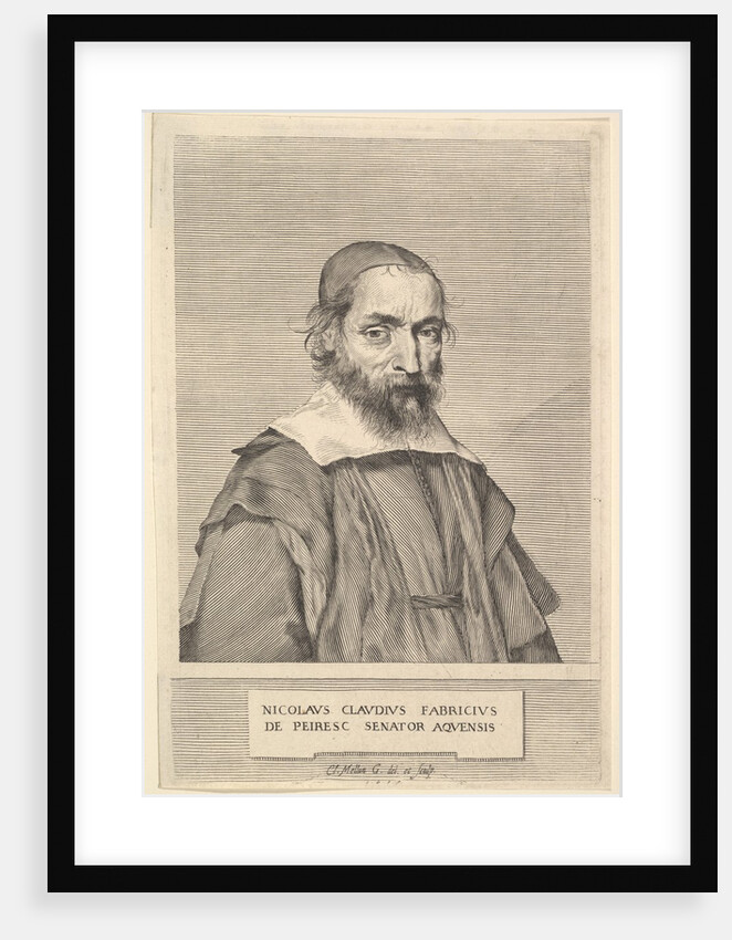 Nicolas-Claude Fabri de Peiresc, 1637 by Claude Mellan