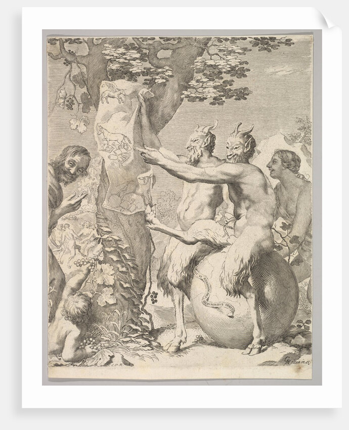 Satyrs, before 1645 by Claude Mellan