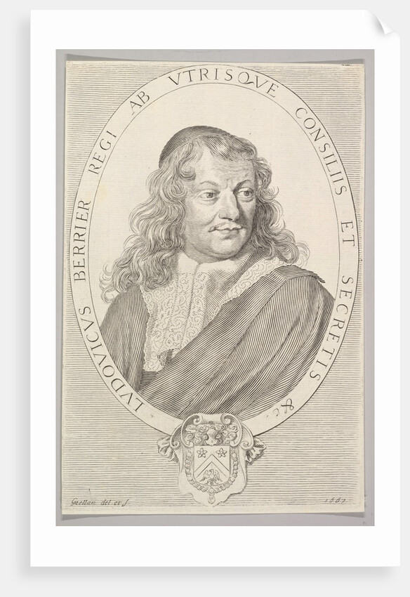 Louis Berryer, 1667 by Claude Mellan