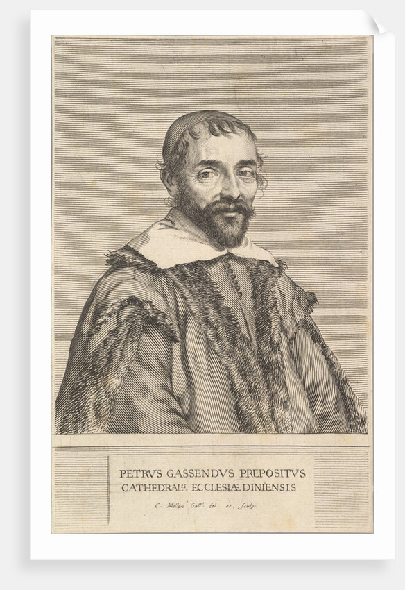 Pierre Gassendi, ca. 1637 or 1638 by Claude Mellan