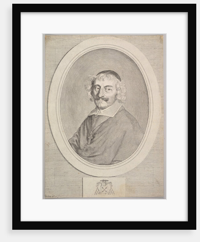 Alphonse III Delbène, Bishop of Orléans by Claude Mellan