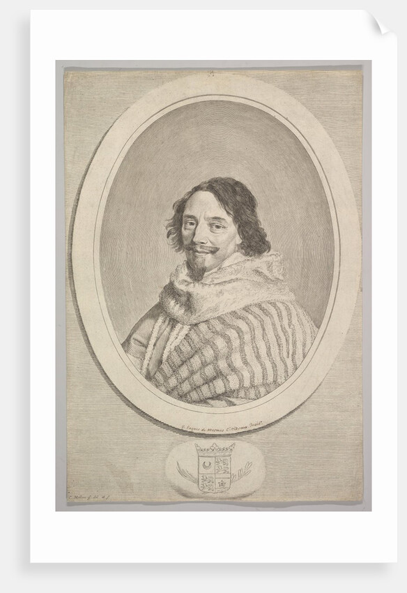 Henri de Mesmes by Claude Mellan