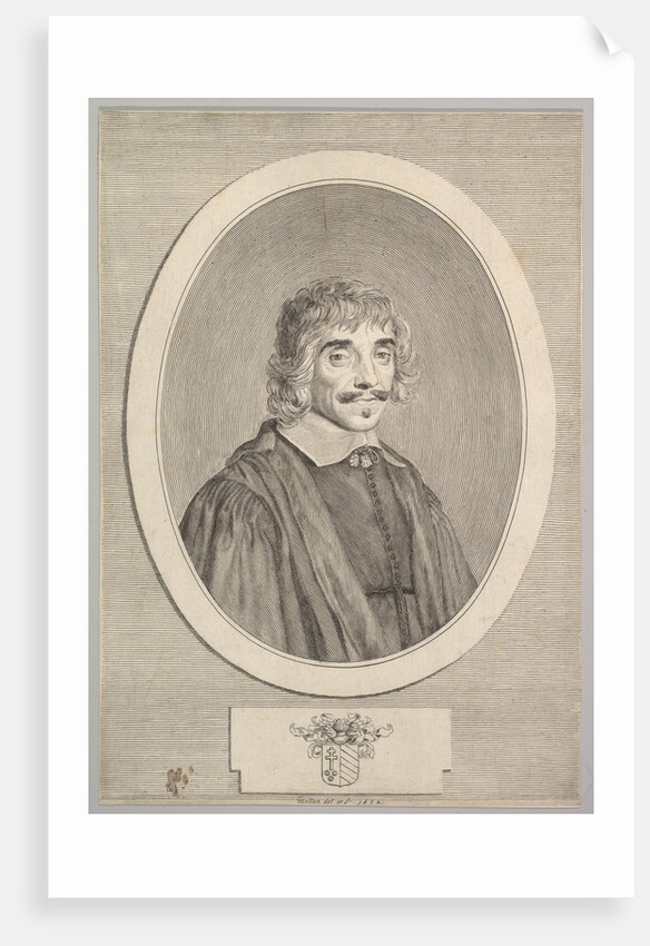 Jean Perrault, 1652 by Claude Mellan