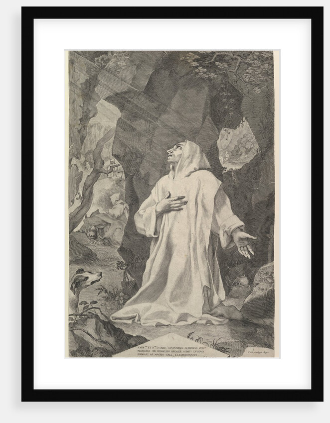 St. Bruno by Claude Mellan