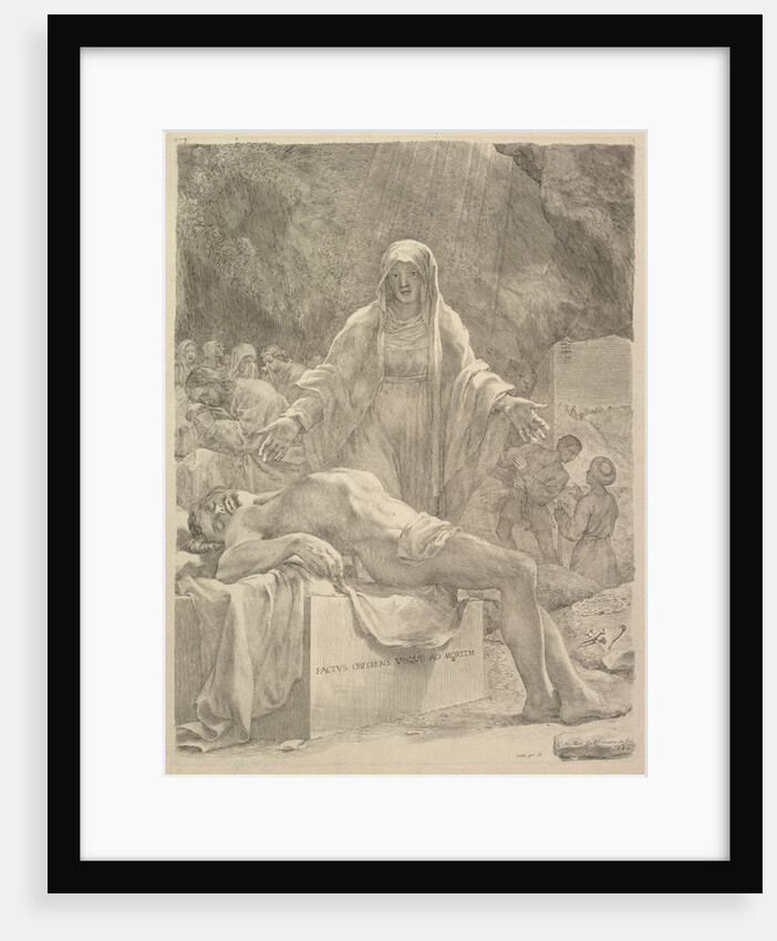Lamentation, 1683 by Claude Mellan
