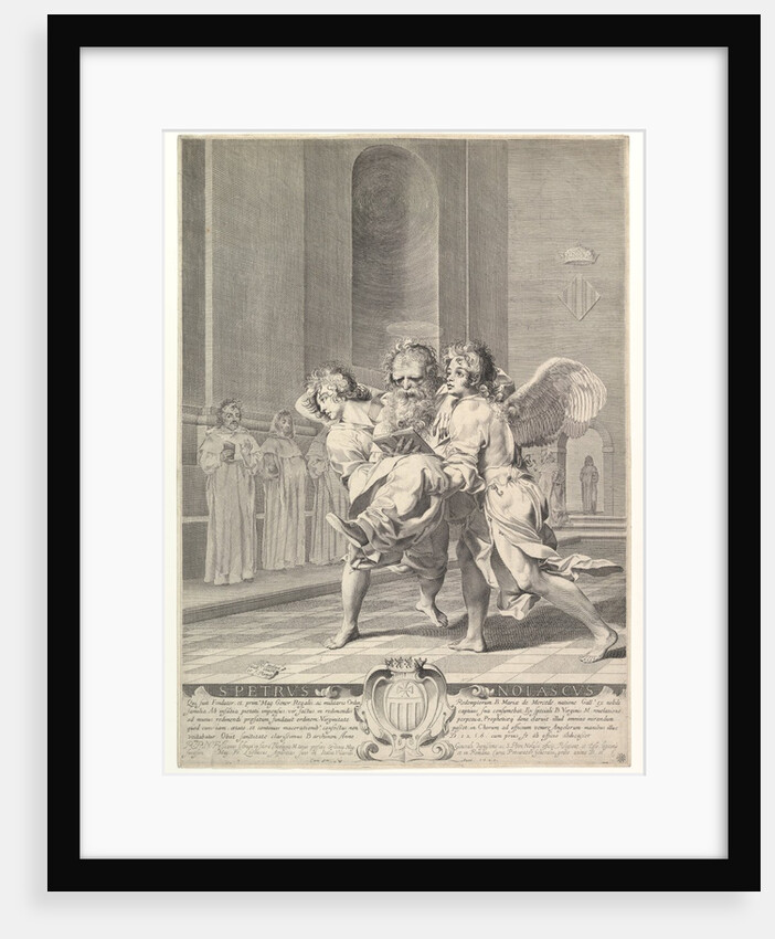 Saint Peter Nolasque, 1627 by Claude Mellan
