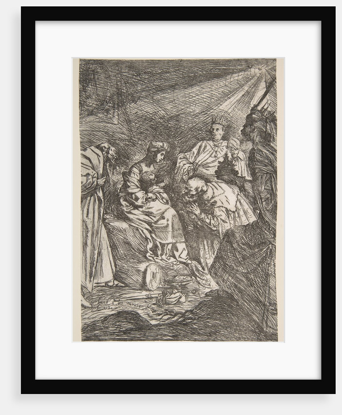 The Adoration of the Magi, 1619 by Claude Vignon