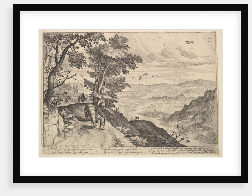Path over a Valley by Crispijn de Passe I