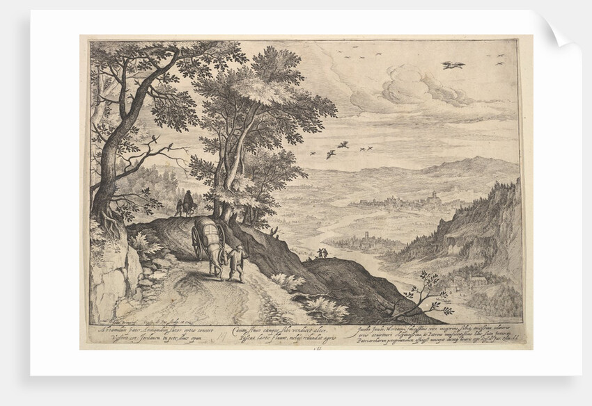 Path over a Valley by Crispijn de Passe I