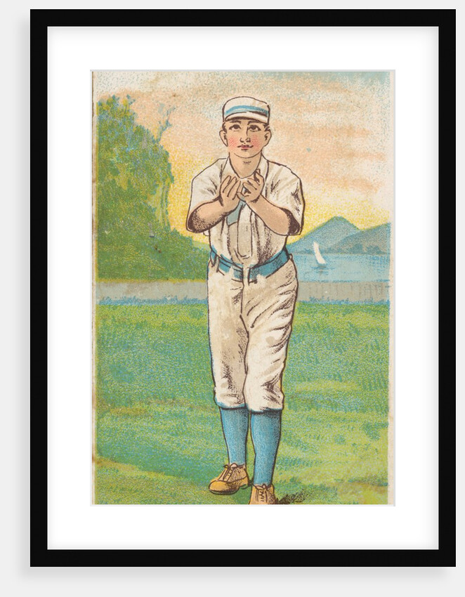 Rosemann, Center Field, Mets, New York, from the Gold Coin series for Gold Coin Che…, 1887 by D Buchner & Co