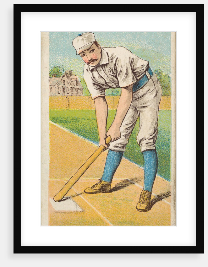 Strauss, Batter, Milwaukee, from the Gold Coin series for Gold Coin Chewing Tobacco, 1887 by D Buchner & Co