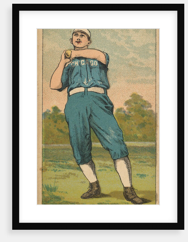 Sullivan, Left Field, Chicago, from the Gold Coin series for Gold Coin Chewing Toba…, 1887 by D Buchner & Co