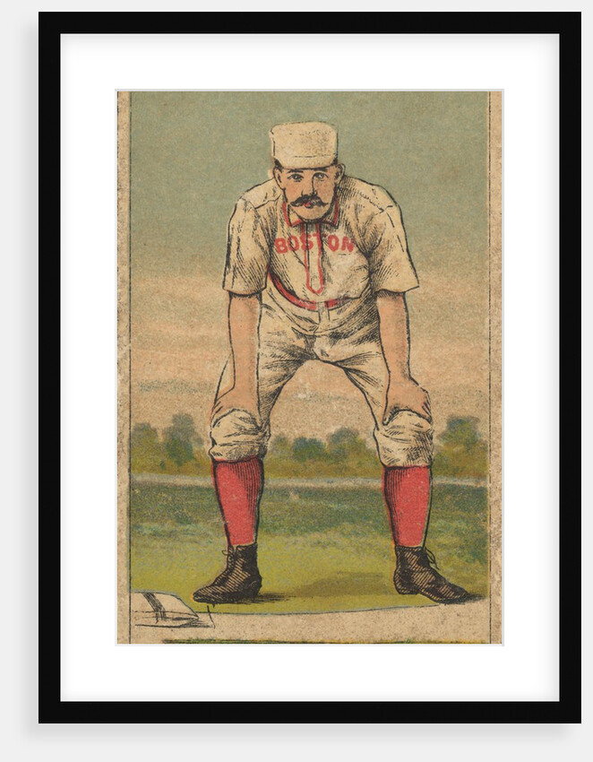 Sutton, 3rd Base, Boston, from the Gold Coin series for Gold Coin Chewing Tobacco, 1887 by D Buchner & Co