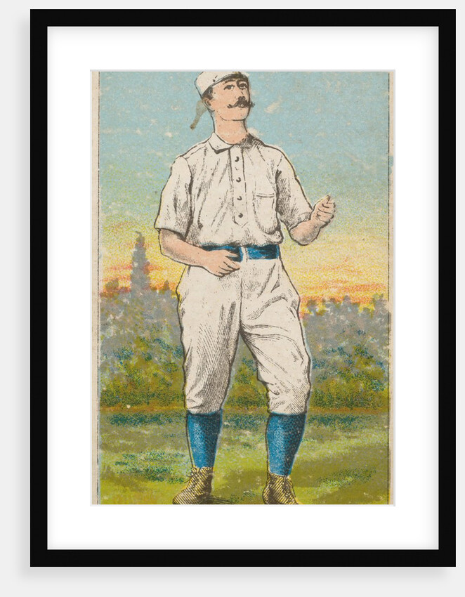Thompson, Right Field, Detroit, from the Gold Coin series for Gold Coin Chewing Tob…, 1887 by D Buchner & Co