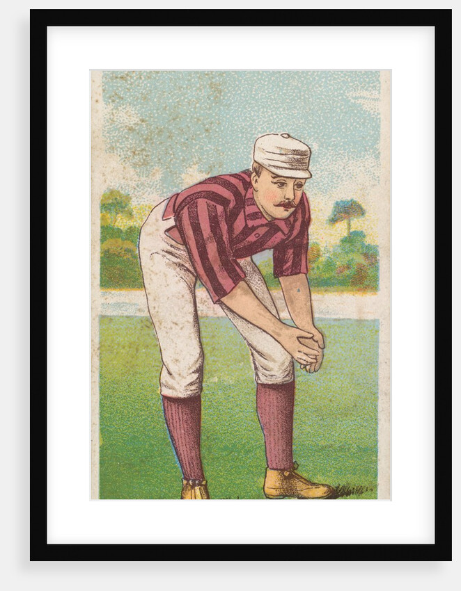 Ward, Shortstop, New York, from the 'Gold Coin' Tobacco Issue, 1887 by D Buchner & Co
