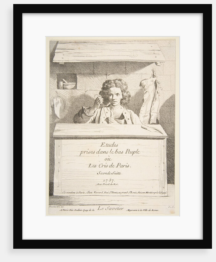 The Cobbler, 1737 by Caylus