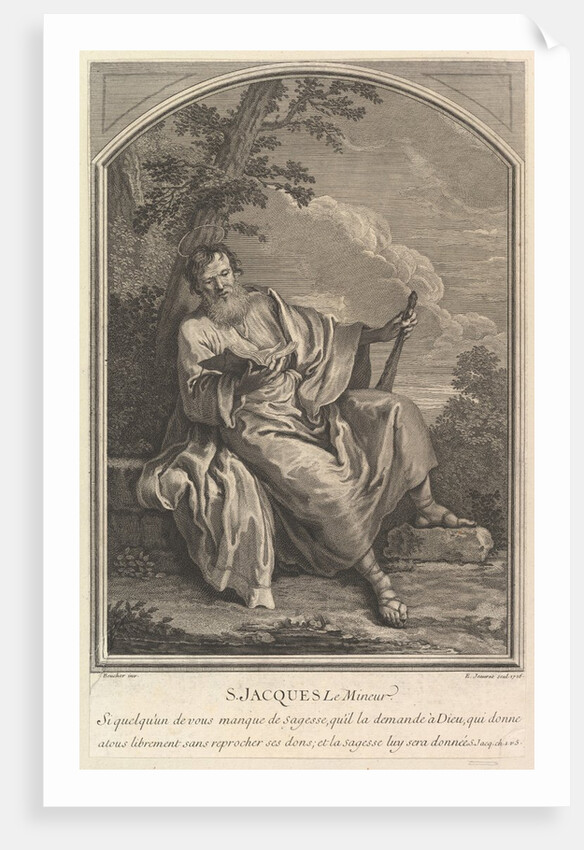 Saint Jacques Le Mineur, 1726 by Edme Jeaurat