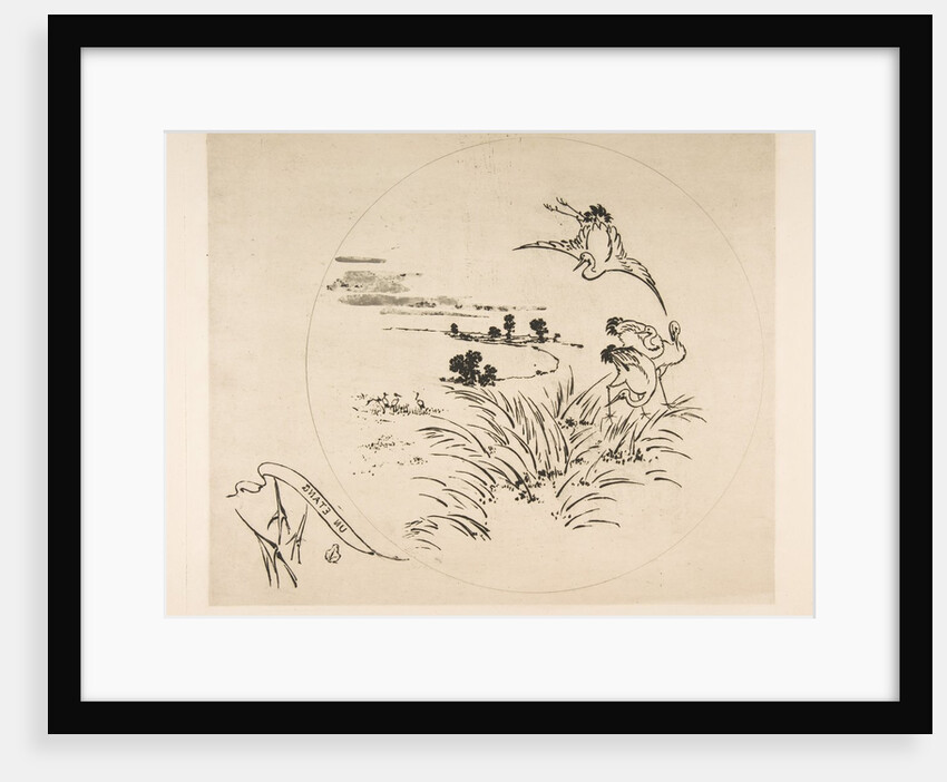 Decoration for a Plate: A Pond, 1870 by Felix Bracquemond