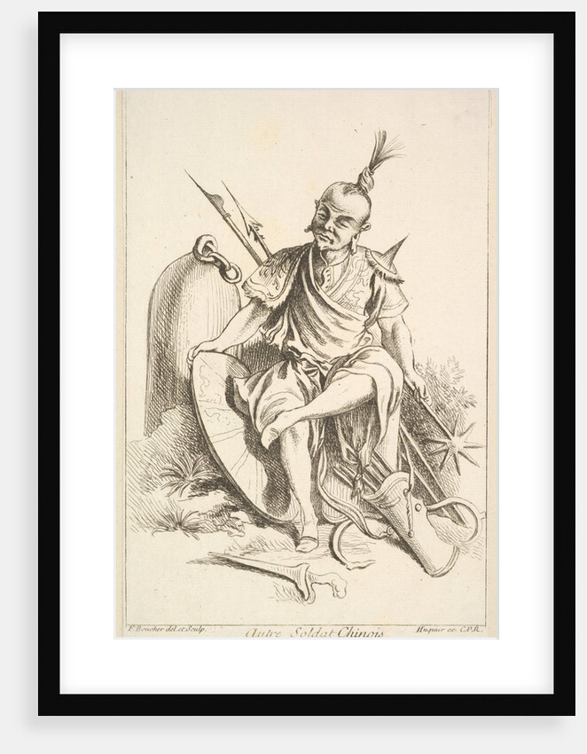 Other Chinese Soldier, 1738-45 by Francois Boucher