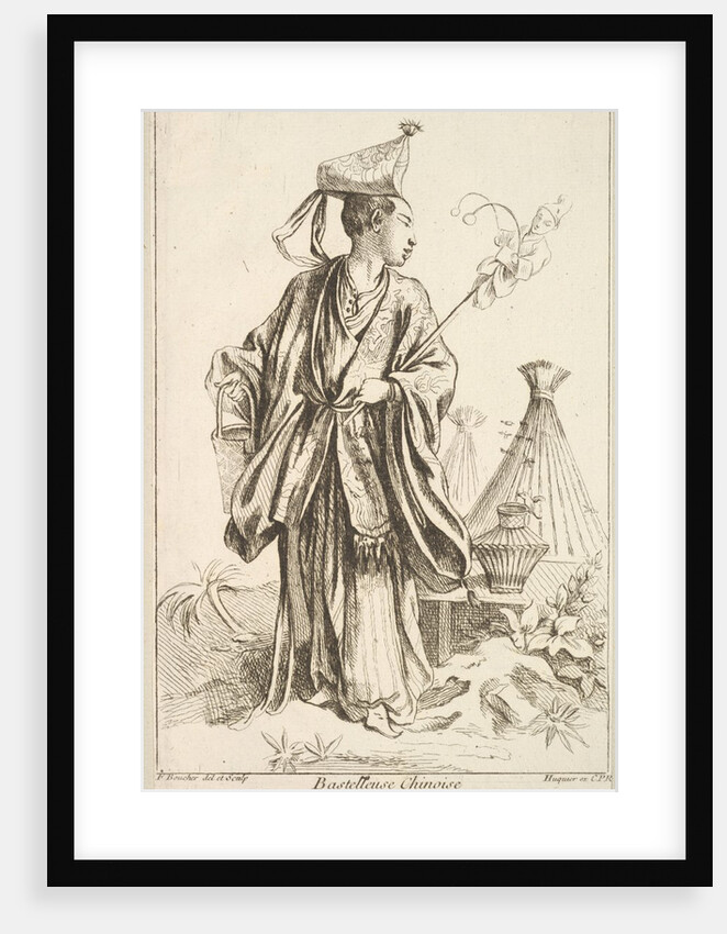 Chinese Performer, 1738-45 by Francois Boucher