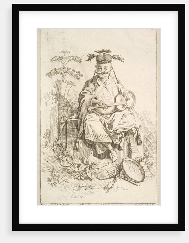 Chinese Musician, 1738-45 by Francois Boucher