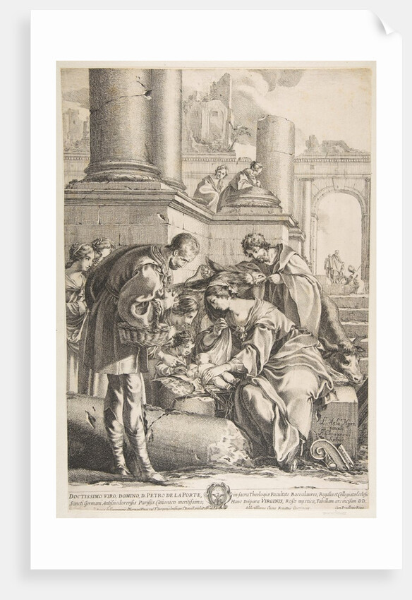 Adoration by Francois Chauveau