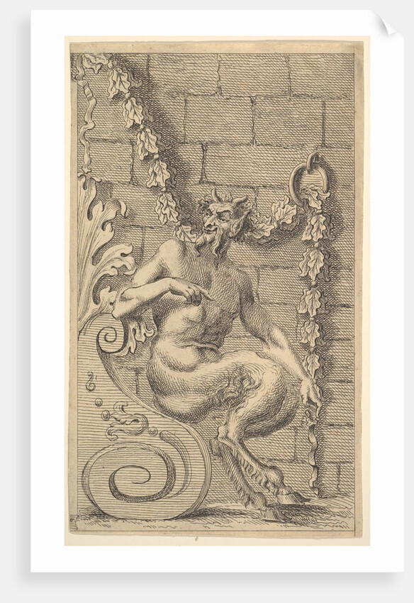 Sitting Satyrs, after 1732 by Unknown