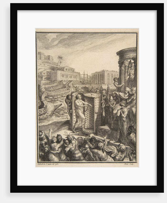 Regulus Condemned to the Most Horrible Torture, 18th century by Pierre Chenu