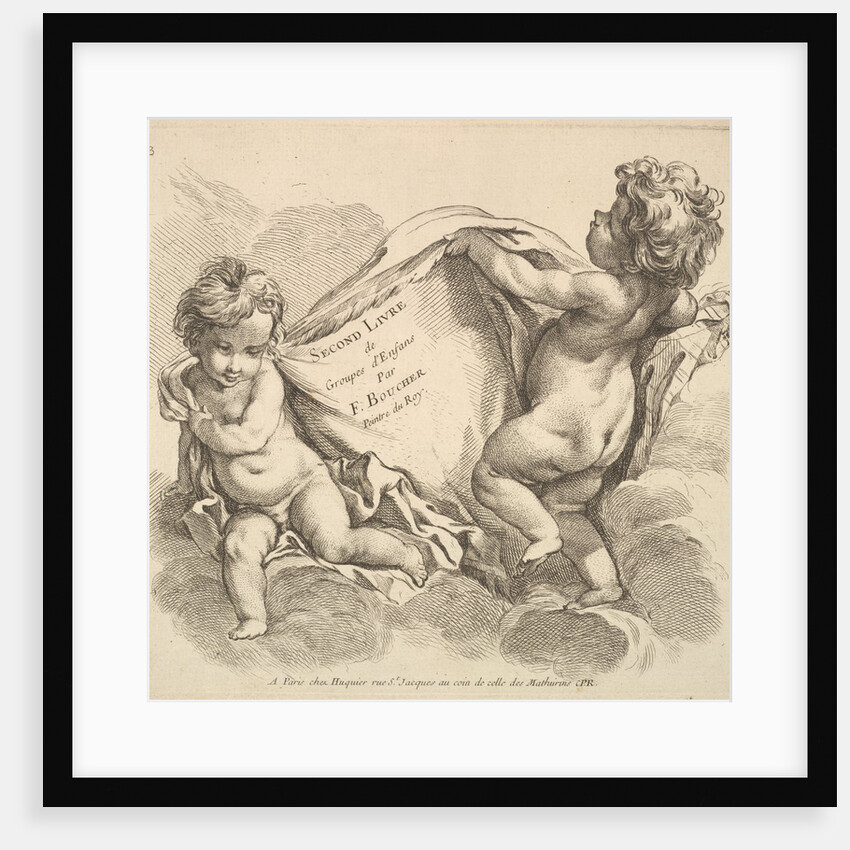 Frontispiece, 1738-45 by Gabriel Huquier