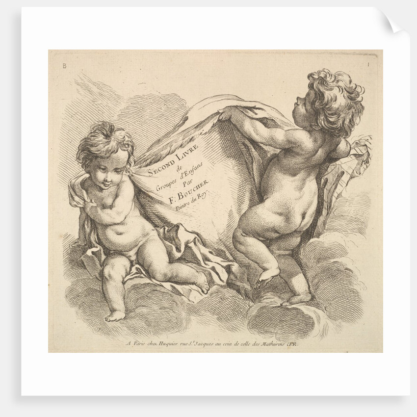 Frontispiece, 1738-45 by Gabriel Huquier
