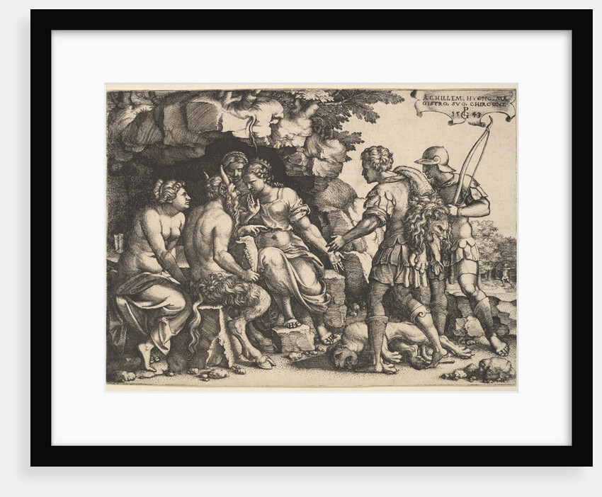 Thetis and Chiron, 1543 by Georg Pencz