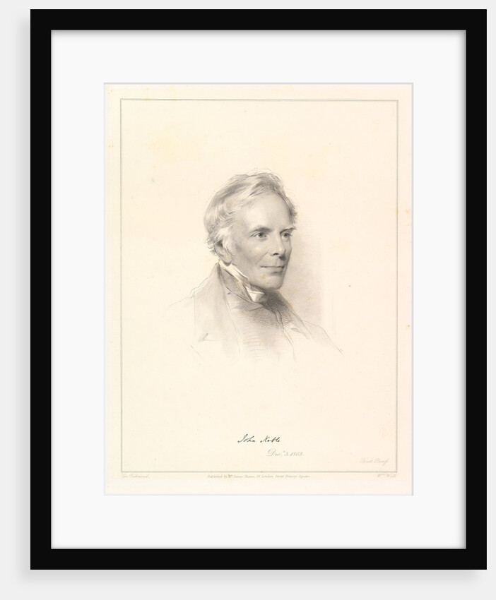 Portrait of John Keble, 1863 by William Holl