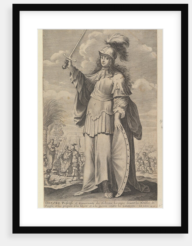Déborah, 1647 by Gilles Rousselet/Abraham Bosse