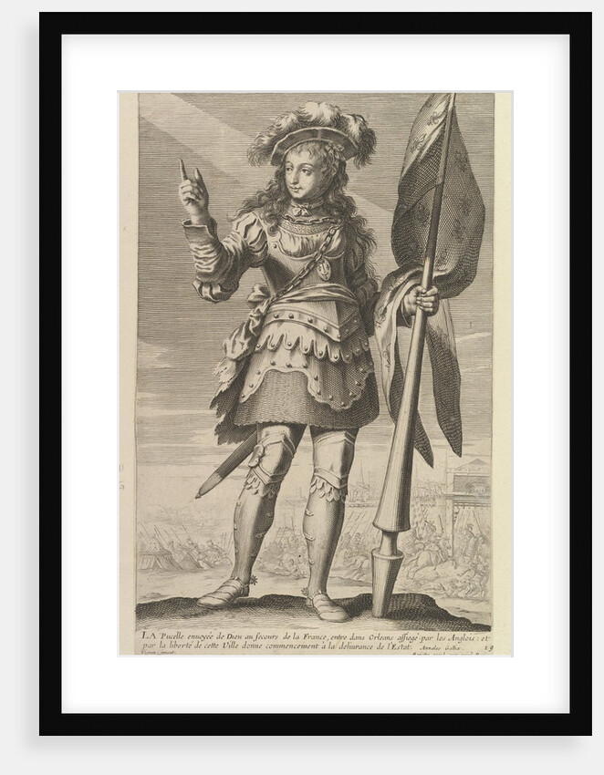 La Pucelle d'Orléans, 1647 by Gilles Rousselet/Abraham Bosse