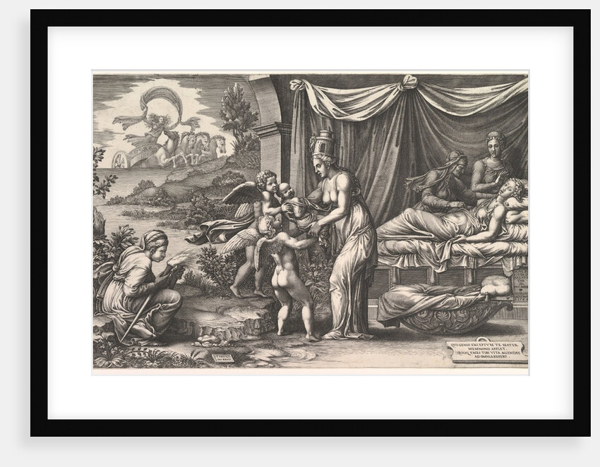 Allegory of Birth, 1558 by Giorgio Ghisi