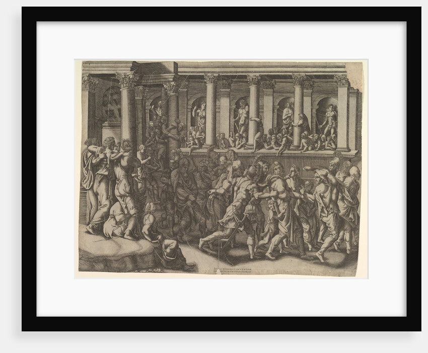 The Mocking of the Prisoners, ca. 1540 by Giorgio Ghisi