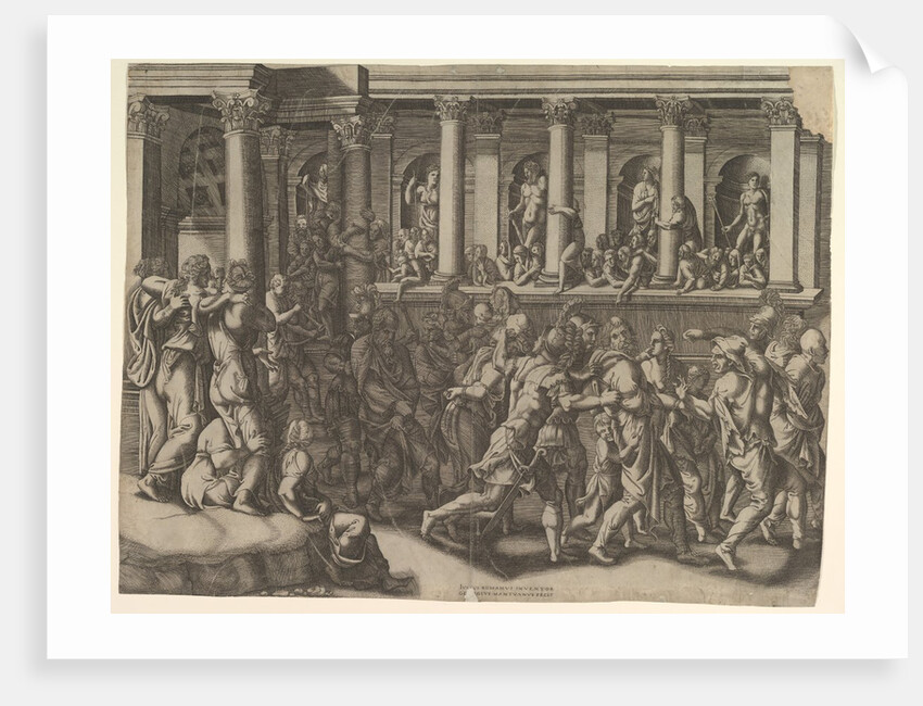 The Mocking of the Prisoners, ca. 1540 by Giorgio Ghisi