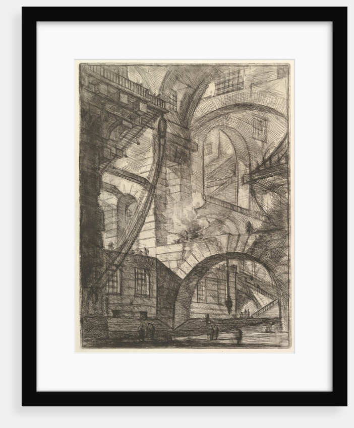 The Smoking Fire, from Carceri d'invenzione, ca. 1749-50 by Giovanni Battista Piranesi