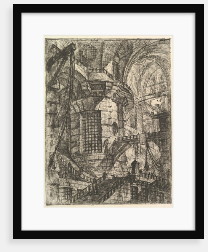 The Round Tower, from 'Carceri d'invenzione', ca. 1749-50 by Giovanni Battista Piranesi